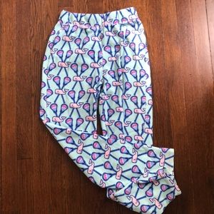 HALF PRICE Girls Vineyard Vines Whale-Lacrosse Stick PJ Pants